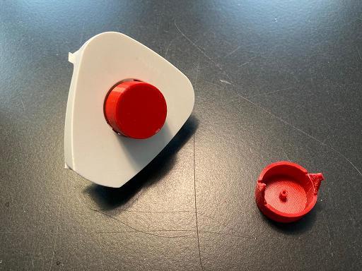 Small toilet button wisa 550