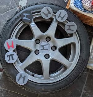 Honda H CenterCap for NSX NA1 NA2