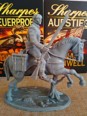 Richard Sharpe Rifleman on horseback