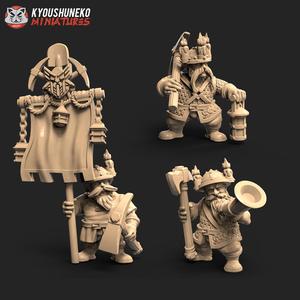 Dwarf Miner Command Group