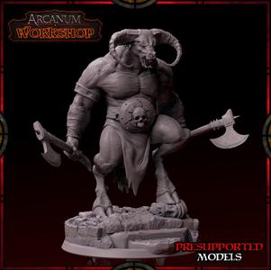the head cutter goatman