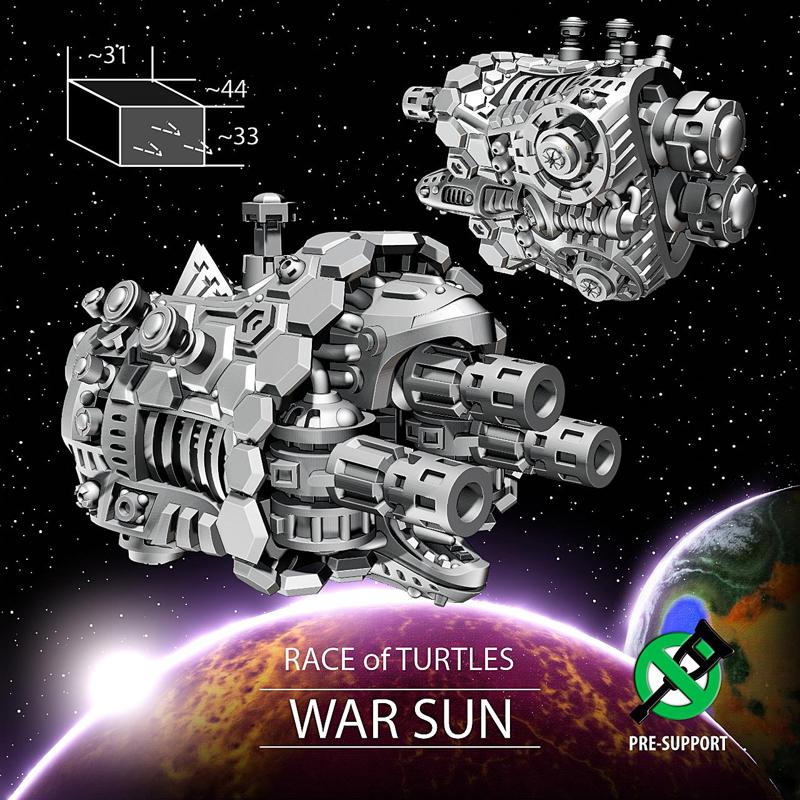 WAR SUN for Turtle Race