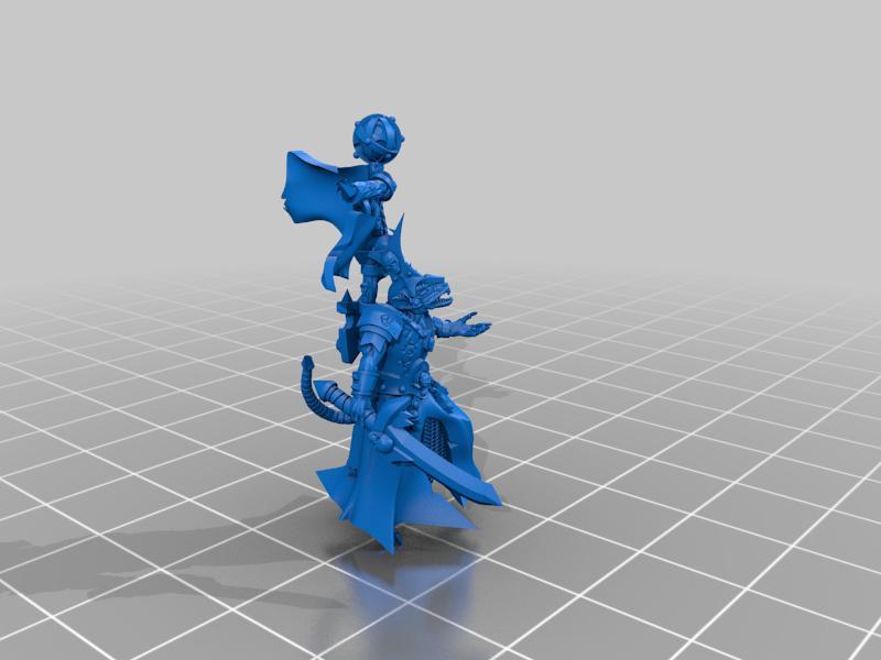 Free Sample Lord Of Rats - Rat Swarms Leader (Multiple poses, weapons and optional pet rat) 