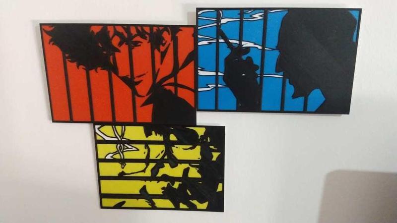 Cowboy Bebop Opening Colored Frame