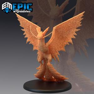 Snow Wyvern / Arctic Feathered Drake / Ice Dragon Bird