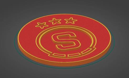 AC Sparta Praha- podtácek   