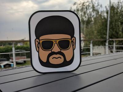 Lampe " Ibiza Final Boss " caricature 