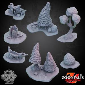 Forest Scatter Terrain (pre supported included)