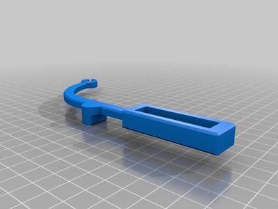 Ender 3 V2 Shorter Filament Guide with Support and Opening