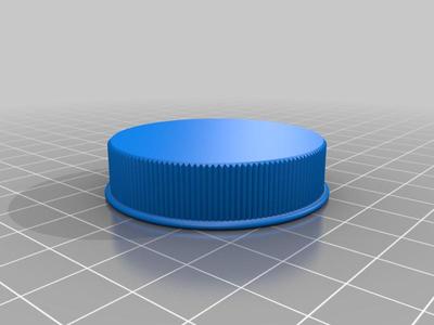 43-400 Screw Cap (includes parametric model)