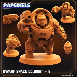 DWARF SPACE COLONIST - E