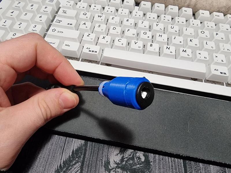 Supply Panel Mount Connector to Wire mount adapter