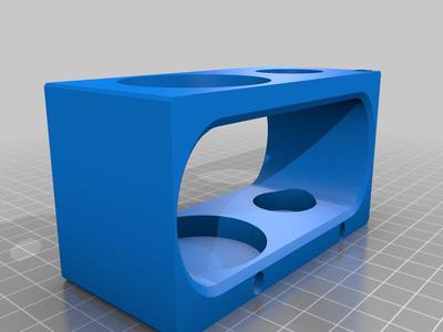 Single Toothbrush and Toothpaste Holder