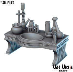 The Alchemy table