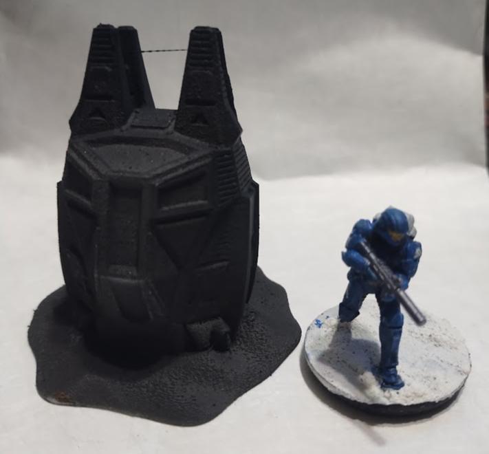 32mm Scale Drop Pod Terrrain