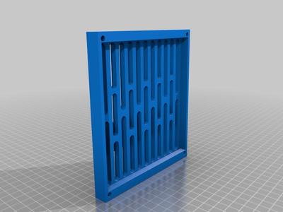 Lightsaber Holder - Wall Mount - Lit-grate Pattern