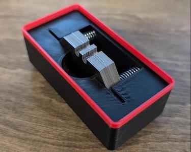 Gridfinity Utility Blade Dispenser   