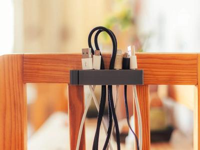 Punch-Free Cable Organizer | Cable Management Clip | No Support Needed