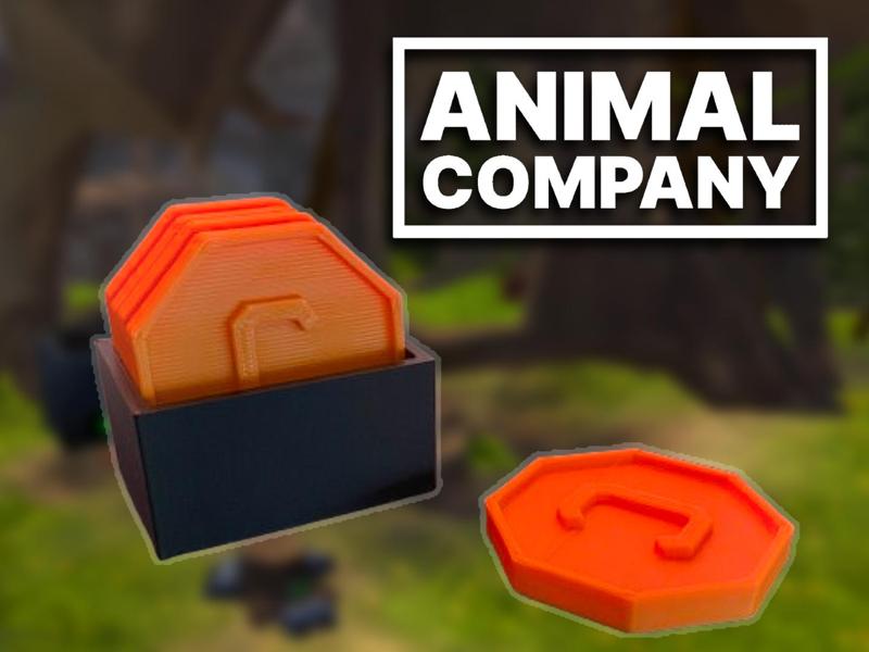 Animal Company Coin + Case (FAST PRINTING)