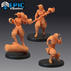 Forest Druid Set / Female Nature Leader / Woodland Guardian