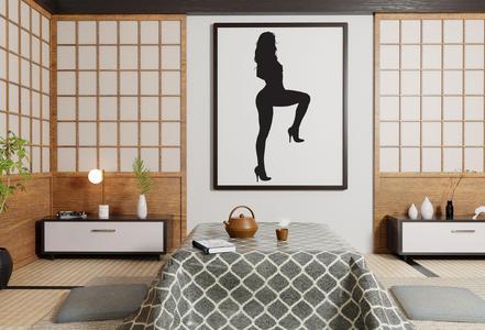 Woman silhouette #1