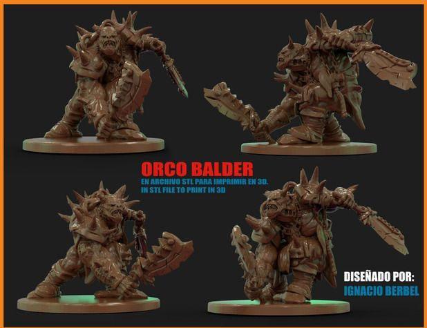 ORCO PARA JUEGOS DE ROLL