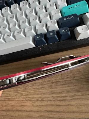 Spyderco PM2 Cruwear crucarta scale   
