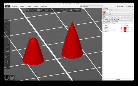 Blunt tip for Moon Rocket / Fusée lunaire Model v2   