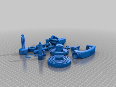 Full Clamp Plus M8x10 screw file on one platter