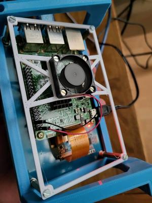 Waveshare 5 inch LCD Fan Mount