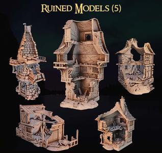 Ruined Building Set (Addon)