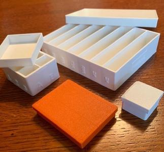 Parametric Tray with Simple Latch Lid