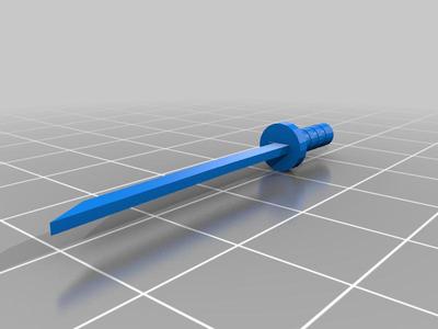lego katana for 3d print