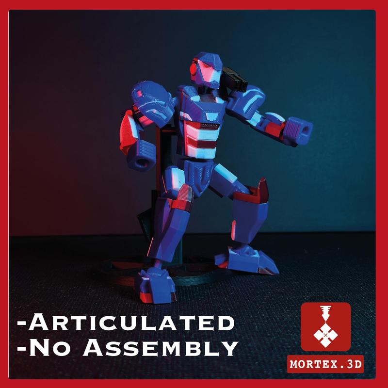 Iron Patriot (Articulated and no assembly)