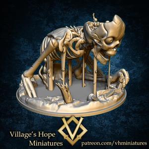 gachadokuro (giant skeleton ghost) japanese ghost