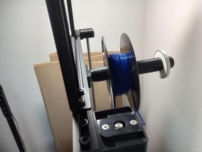 Small diameter spool holder quick change