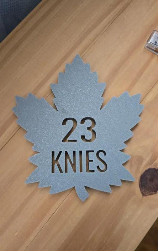 Toronto Maple Leafs Matthew Knies Coaster   