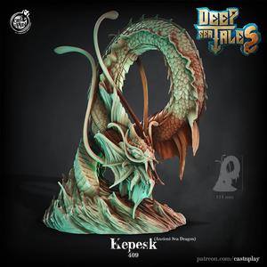 Kepesk (Ancient Sea Dragon) (Pre-Supported)