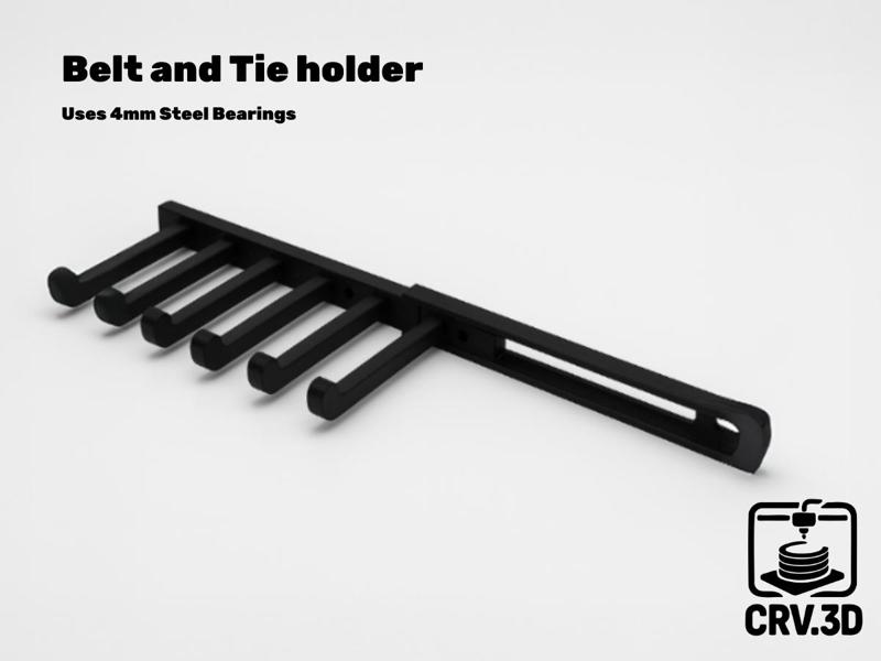 Sliding Hat & Tie Organizer – Smooth Glide