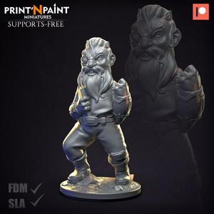 Gnome prodigy, Talbrand