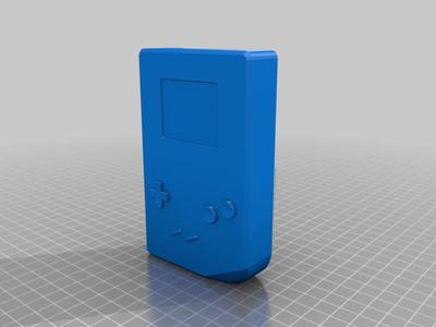 Game Boy Miniature for Action Figures Diorama