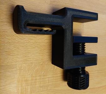 Desk Mount Headphone Hanger / Clamp