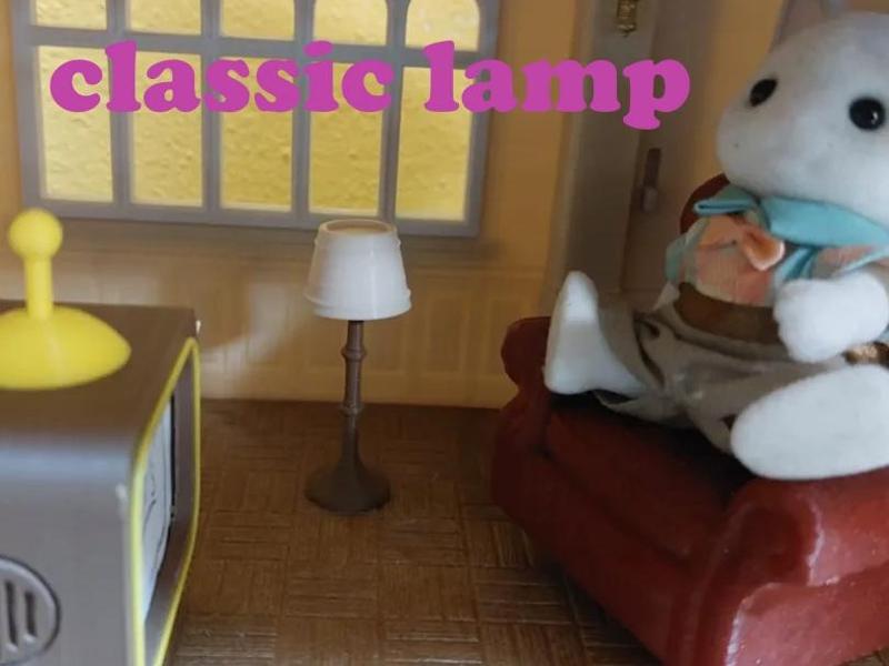 Lamp Sylvanian families compatible