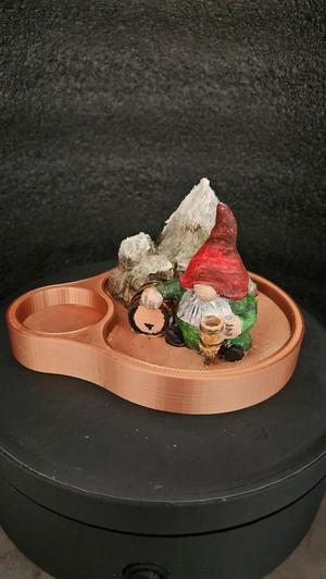 CHRISTMAS CANDLE HOLDER