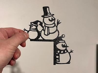 Corner Decor - Snowman
