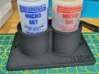 Micro SET and SOL anti spill holder