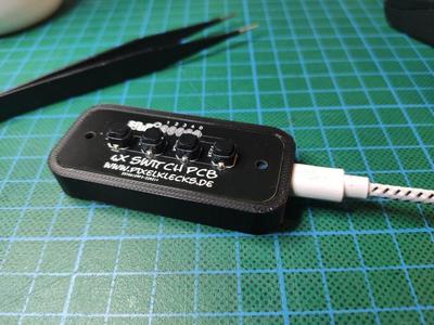 4 button usb hid keyboard - video conference tool (Teams, Skype, Jitsi, etc.)