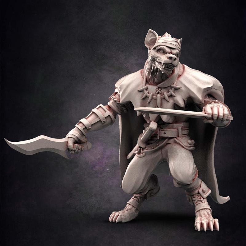 Pirate Gnoll Scoundrel 4