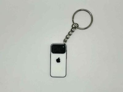 Mini iPhone 17 Keychain 