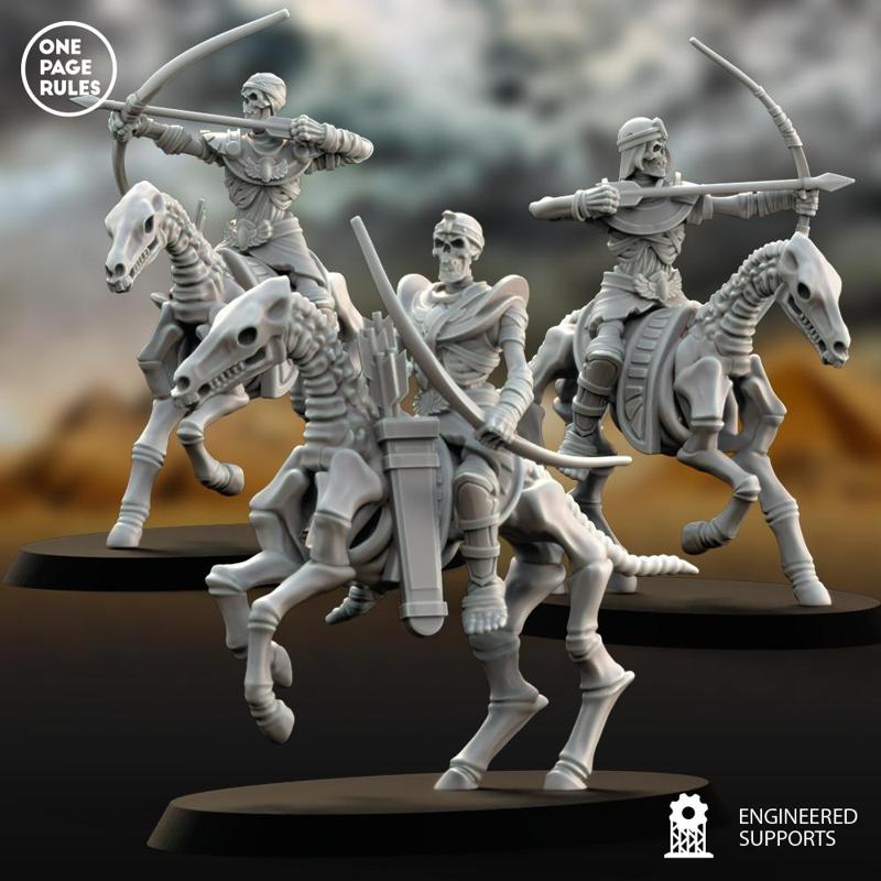 Skeleton Horse Archers - Mummified  Undead